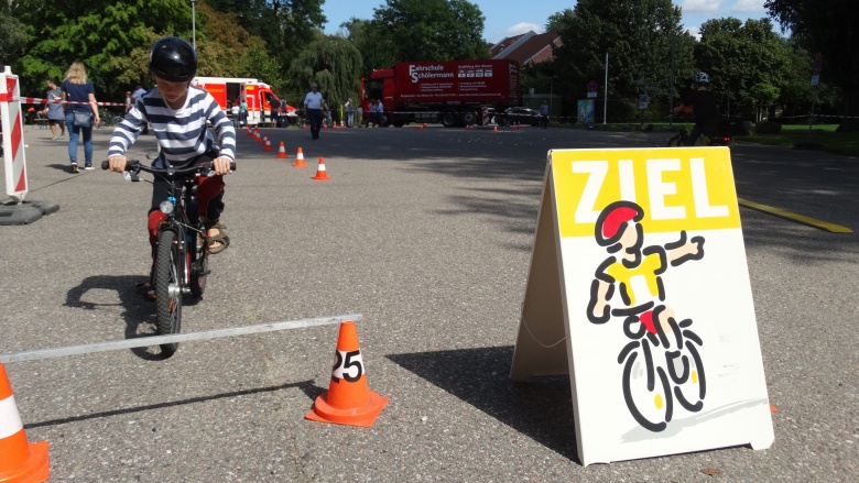 Fahrrad-Sicherheitstraining in Bargteheide